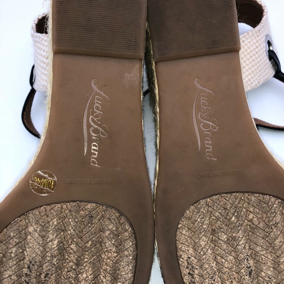 Lucky Brand Kyndra Espadrilles Wedge Sandal. - Picture 5 of 8